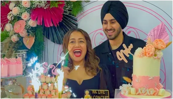 Neha Kakkar pens an emotional message after celebrating her 1st birthday post marriage with Rohanpreet Singh!