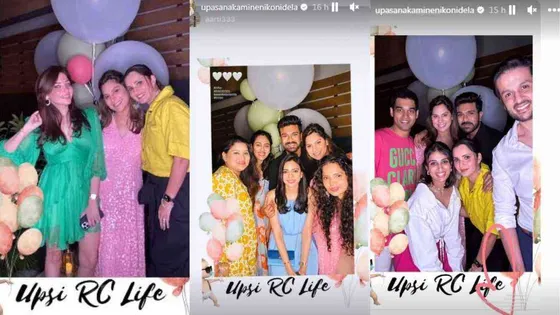 Ram Charan's wife Upasana Konidela receives special baby shower from family and friends