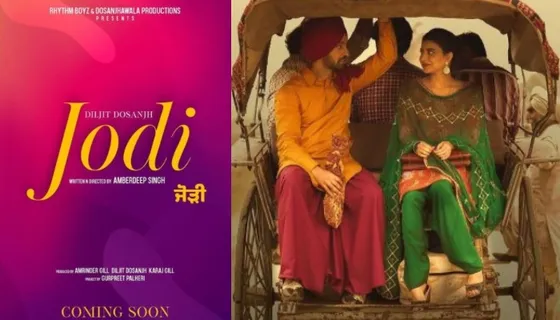 A New picture from the sets of 'Jodi' starrer Diljit Dosanjh and Nimrat Khaira is out. Check out here.