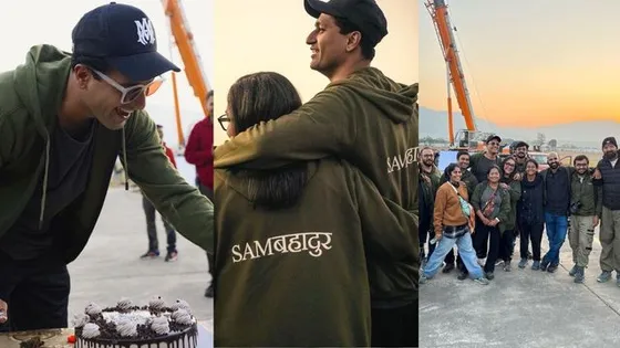 Vicky Kaushal shares pictures after 'Sam Bahadur' wraps up first schedule