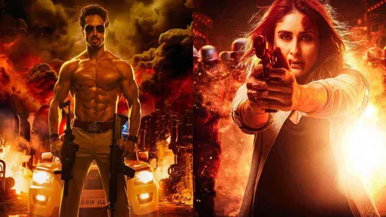 Singham 3: Tiger Shroff and Kareena Kapoor Khan's pictures go viral from film's set