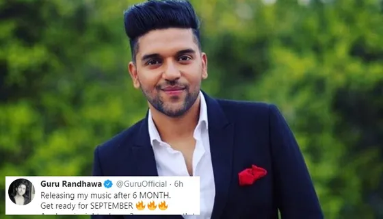 Guru Randhawa To Release These Many Songs This September