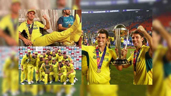 World Cup 2023: Netizens Mock Cricketer Mitchell Marsh For His Post-World Cup Celebration