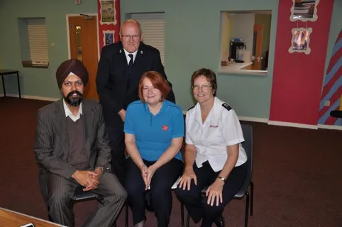 BRITISH MP TAN DHESI VISITS SALVATION ARMY'S HEADQUARTERS IN SLOUGH