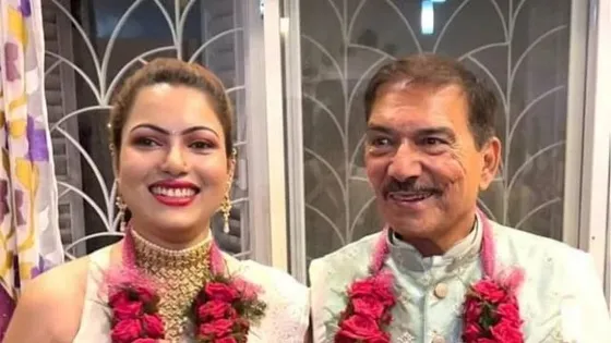 66-yr-old ex-India cricketer Arun Lal ties knot with 28 years younger Bulbul Saha