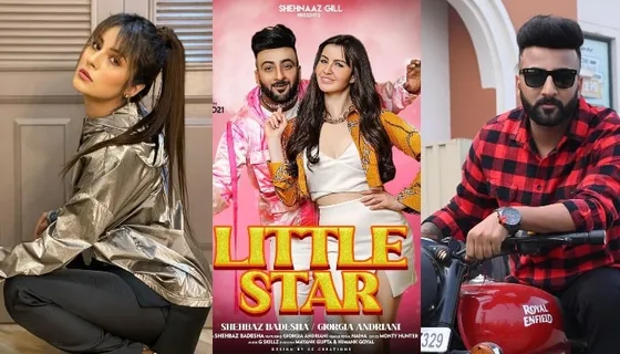 Shehnaaz Gill shares the first look poster of 'Little Star' sung by her brother Shehbaz Badesha!