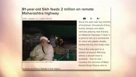 Punjabis This Week: Know The Story Of 81 Year Old Sikh Man Feeding Millions