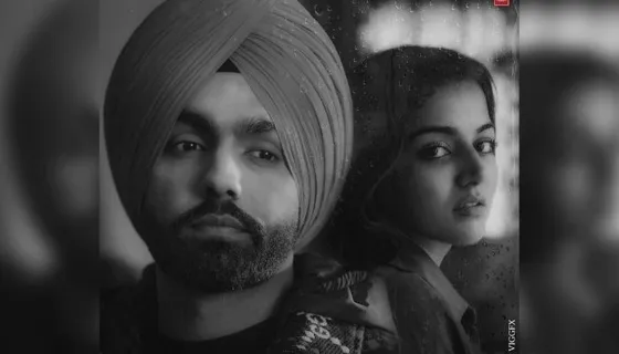 Here is the first look of Ammy Virk's next single 'Kade Kade' alongside Wamiqa Gabbi!