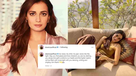 Dia Mirza pens emotional post for her niece as she died in road accident