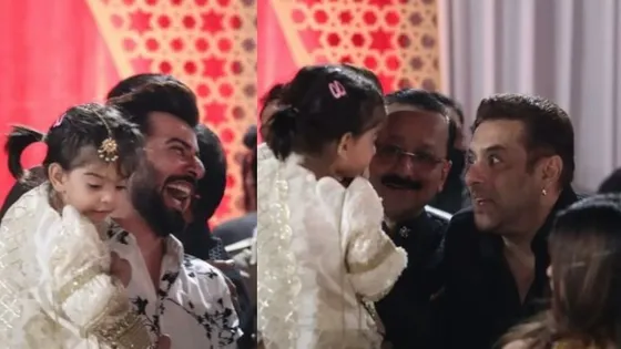 Salman Khan meeting Jay Bhanushali's little princess Tara wins internet [See Pictures]