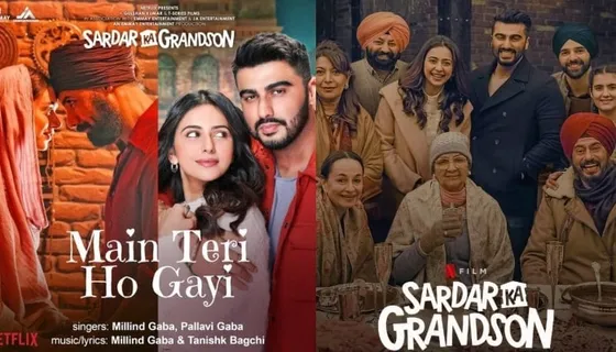 'Sardar Ka Grandson's song 'Main Teri Ho Gayi' showcases a perfect love chemistry from two different era's