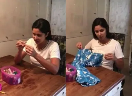 'Sui Dhaga Challenge': Katrina Kaif Tried Her Hands On It And Excelled