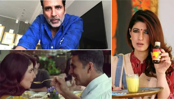 Husband -Wife Akshay Kumar and Twinkle Khanna Have Messages For People