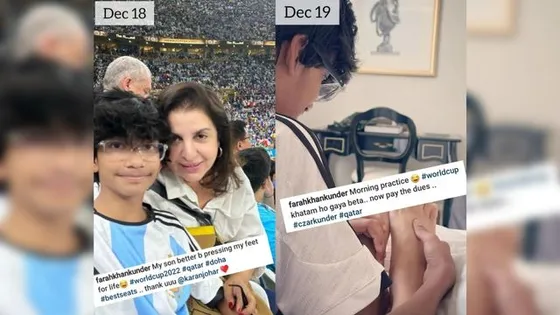 Farah Khan makes her son 'pay the dues' for FIFA World Cup 2022 tickets