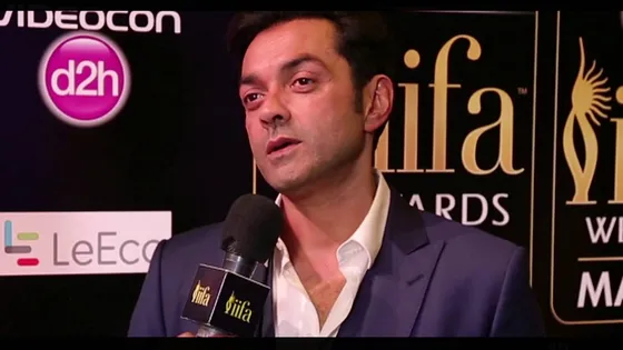 IIFA 2018 - Bobby Deol Wink While Getting Ready For Performance