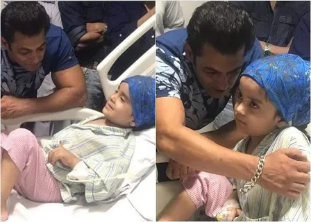 Video: Salman Khan Fulfills Dream Of A Ludhiana Kid Suffering From Cancer
