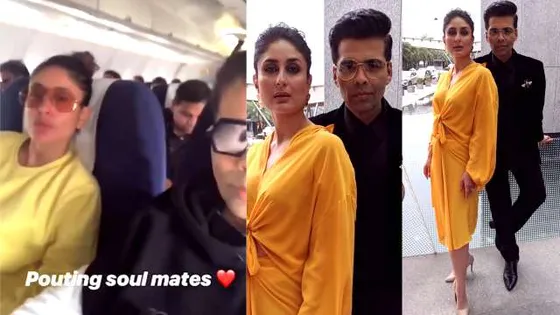 Kareena Kapoor And Karan Johar Are Real-Time Pouting Soulmates (Watch Video)