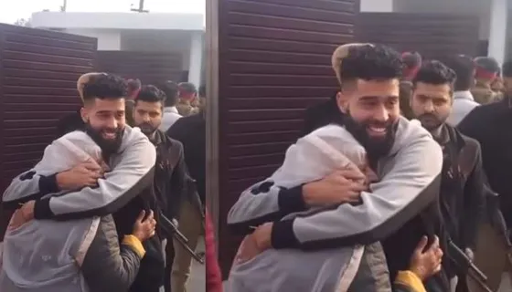 AP Dhillon-Gurinder Gill-Shinda Kahlon's homecoming after 6 years following 'Brown Munde' success is heartmelting; Watch video