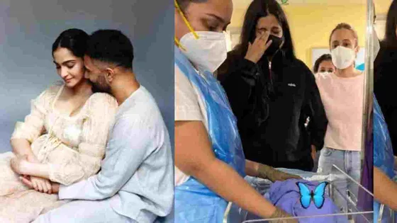Rhea Kapoor shares first glimpse of Sonam Kapoor's baby boy says, 'cuteness is too much'