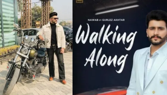 Nawab drops the intense teaser of his forthcoming song 'Walking Along'