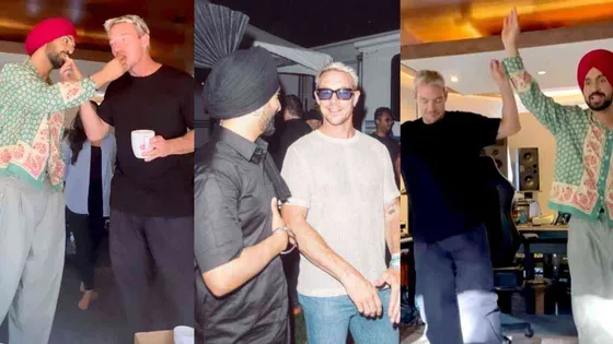 Diljit Dosanjh and American music producer DJ Diplo's bromance makes fans go crazy; video inside