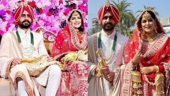 Punjabi actor Jagjeet Sandhu's marriage pictures goes viral on the internet