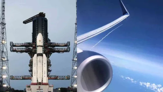 Chandrayaan-3's Journey to the Moon Captured Alongside Indigo Flight in Rare Coincidence