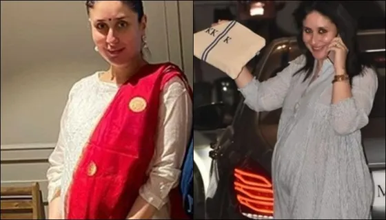 Pre Diwali Bash: Kareena Kapoor Khan Flaunts Baby Bump In White Dress