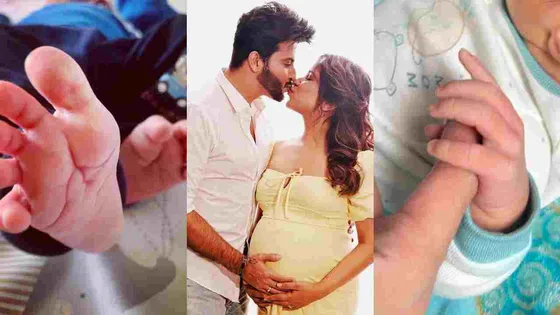 New parents Dheeraj Dhoopar, Vinny Dhoopar share first glimpse of their baby boy