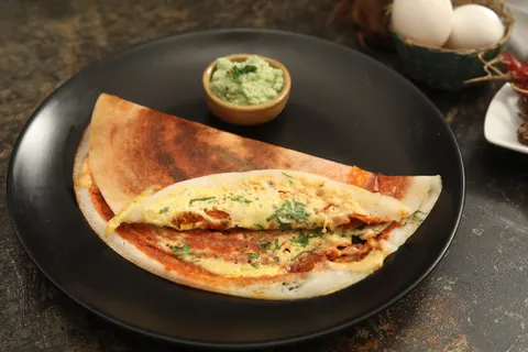 Egg Karam Dosa