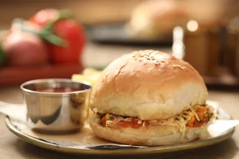 Street Style Paneer Burger