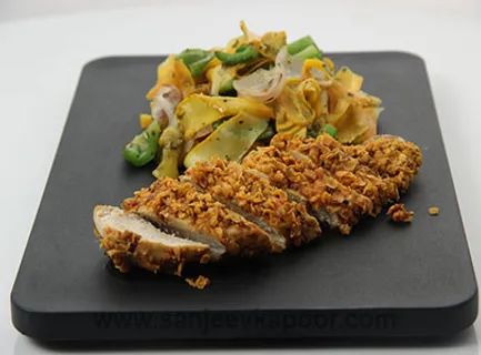 Chicken Cutlet with Vegetables