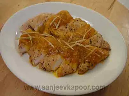 Chicken with Ginger Pineapple Sauce