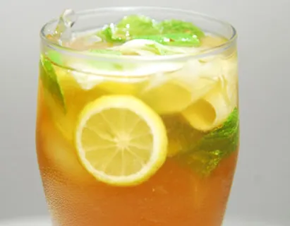 Cucumber Lemon and Mint Ice Tea