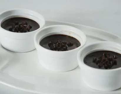 Chocolate And Prune Pudding