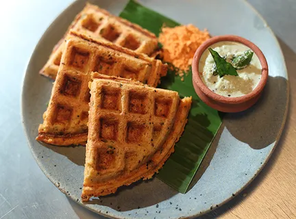 Instant Rawa Dosa Waffle - SK Khazana