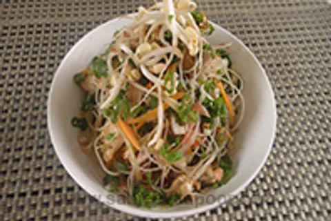 Asian Chicken Glass Noodle Salad