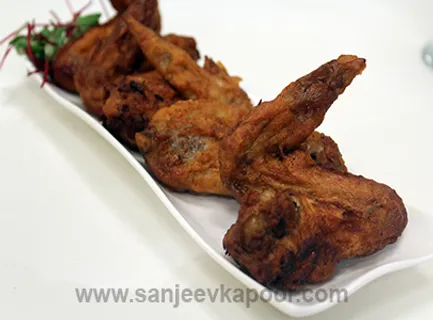 Indian Style Chicken Wings