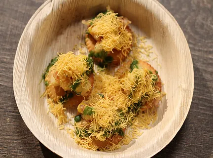 Crispy Biscuit Corn Sev Puri - SK Khazana