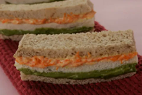 Tricolour Sandwiches