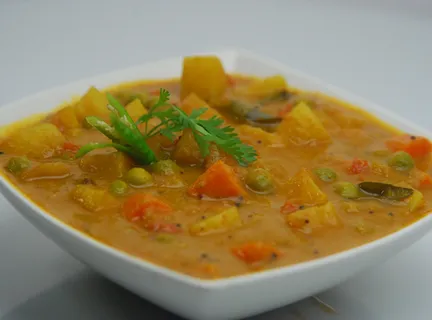 Mixed  Vegetable  Curry