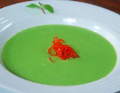 French Pea and Mint Soup