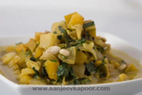 Spinach And Pumpkin Curry