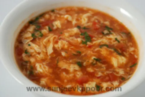 Tomato Egg Drop Soup