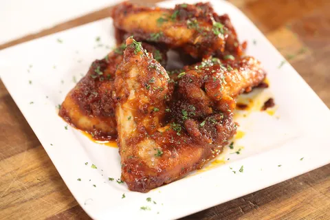 Barbecue Style Chicken Wings