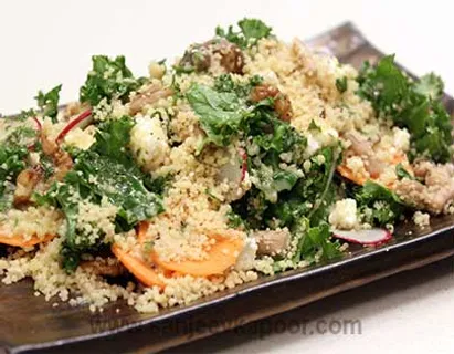 Couscous Salad with Goat Cheese
