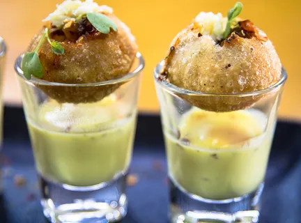 Mexican Cheese Pani Puri