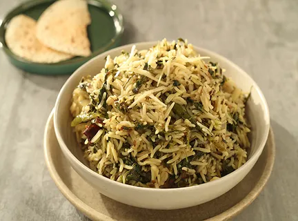 Palak Methi Pulao - SK Khazana