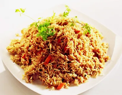 Mixed Vegetable And Tomato Pulao