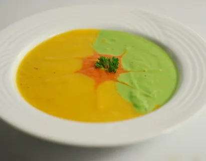 Peas and Pumpkin Soup